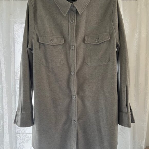 Gray PGD Shacket Size L - Picture 1 of 2